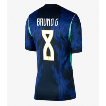 Billige Fotballdrakt Brasil Bruno Guimaraes #8 Replika Bortedrakt Dame VM 2026 Kortermet